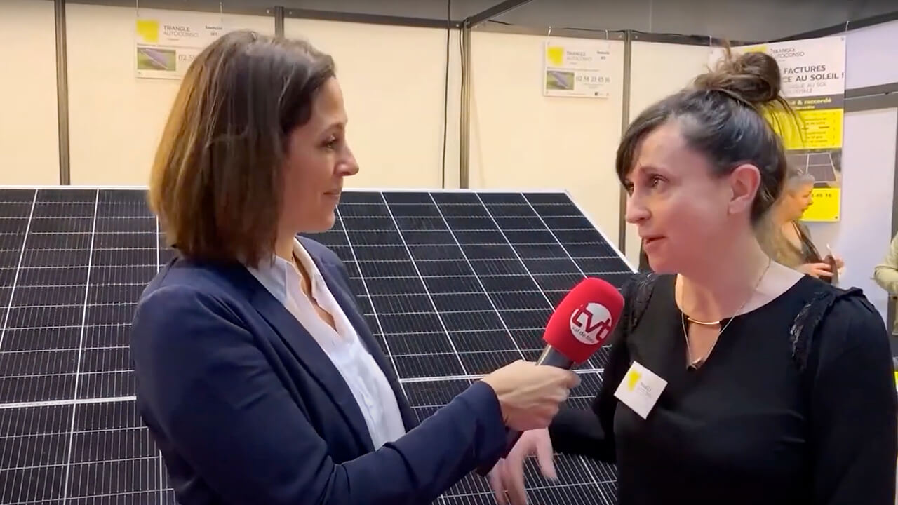 Triangle Autoconso Normandie sur TV Tours